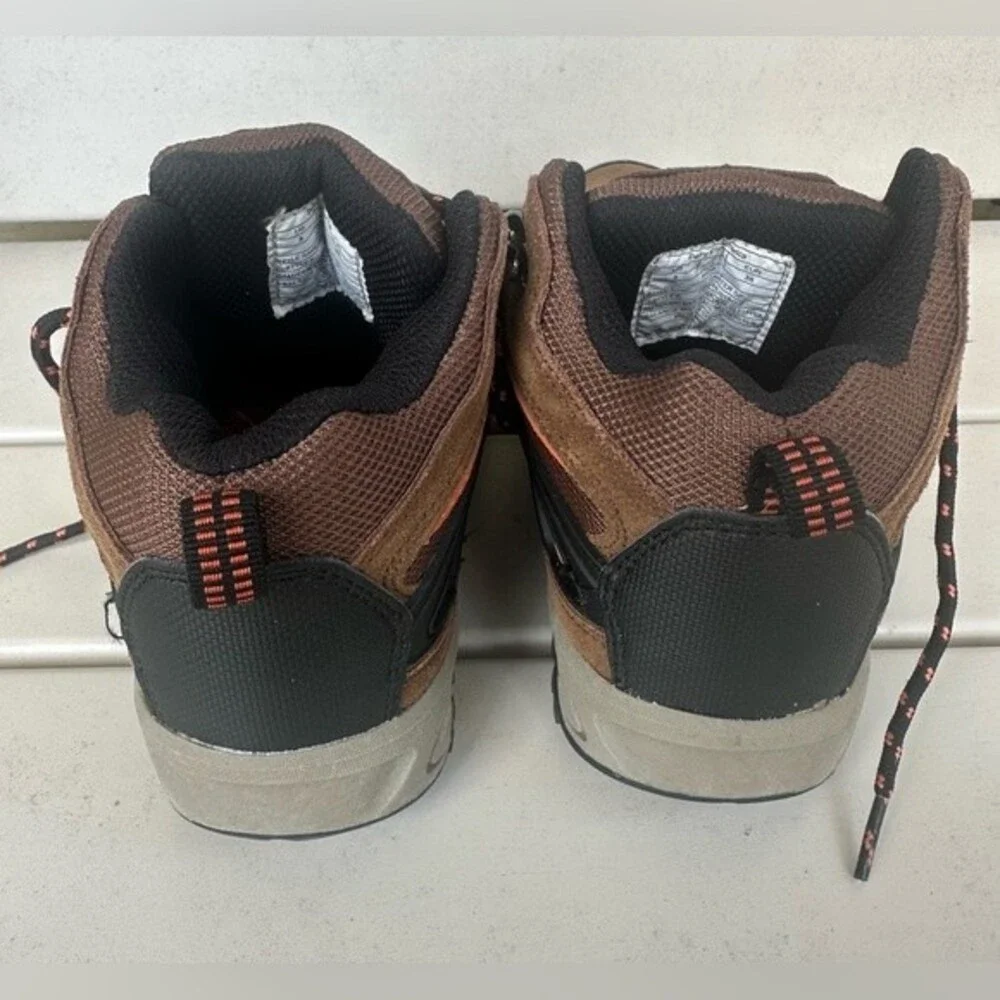 Perry Ellis America Youth Boy's Carter GP Hiking Brown Suede Boots Shoes Size 3